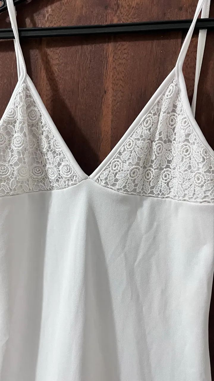 Vestido Branco Tam M - Costas nua - Foto 3