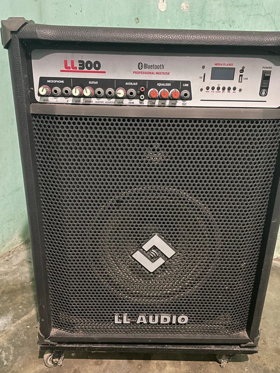 Caixa de som amplificada LL áudio 300