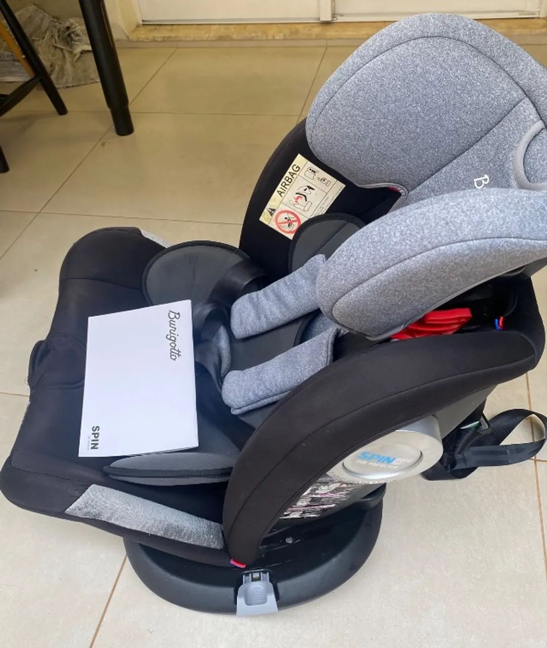 Cadeirinha Spin Burigotto 360° Isofix - Foto 2