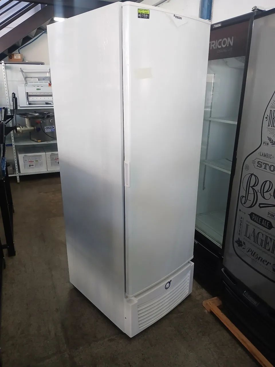 Freezer Vertical Fricon Tripla Ação 569 Litros Estatico Branco Porta Cega - Foto 4