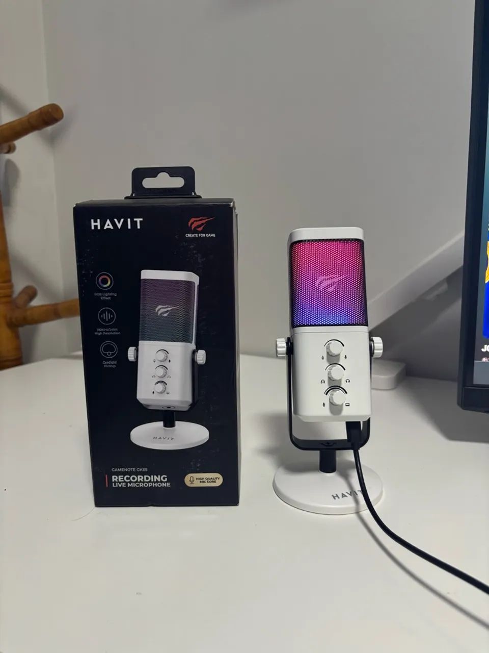 Microfone havit gk65 - Foto 2