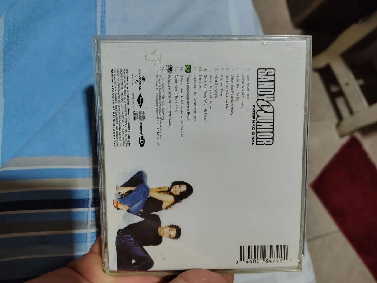 cd sandy & junior internacional (original) - Foto 2