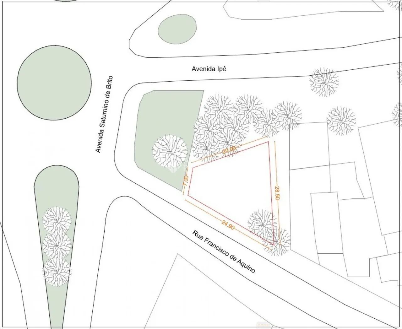 Terreno à venda no bairro Vila Jardim com área de 399 m² disponível para compra. - Foto 8