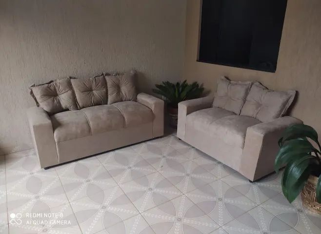 Sofá Milena 2 e 3 Lugares
