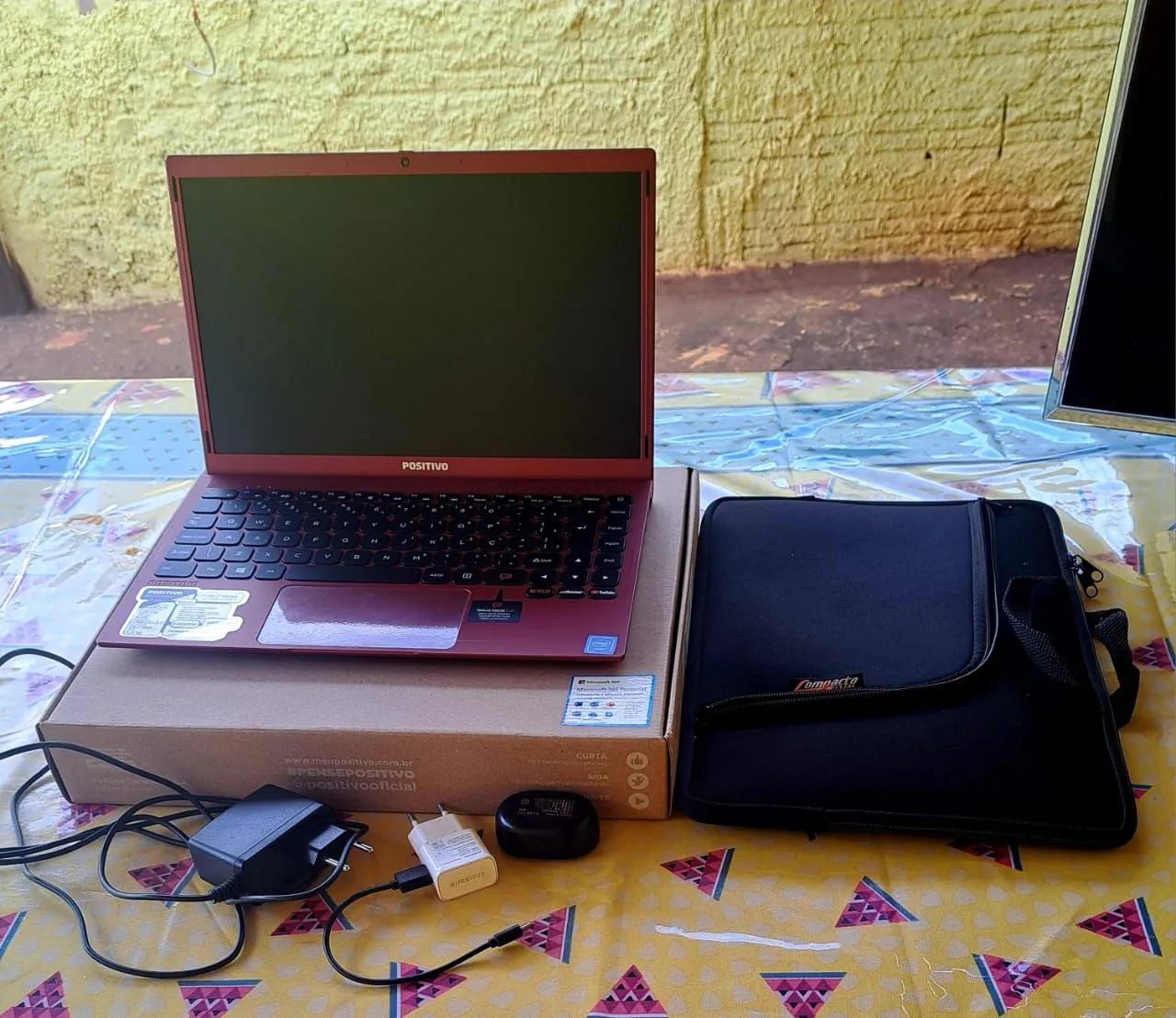 Notebook Positivo Vermelho  - Foto 5