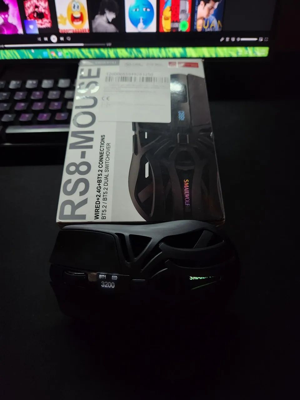 Mouse gamer RS8