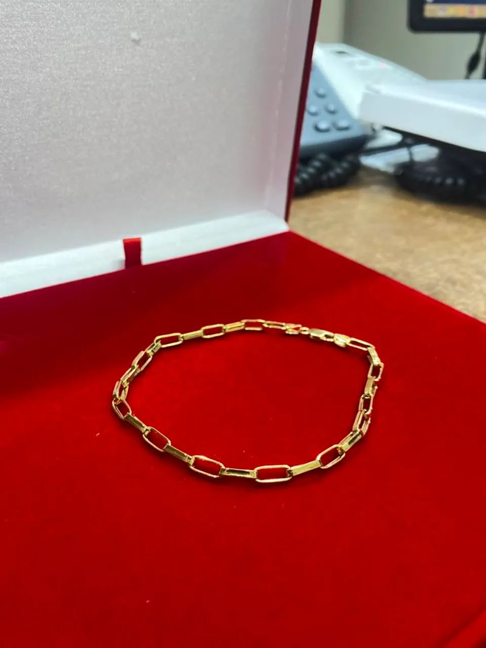 Pulseira de ouro 18k 750 - Foto 5
