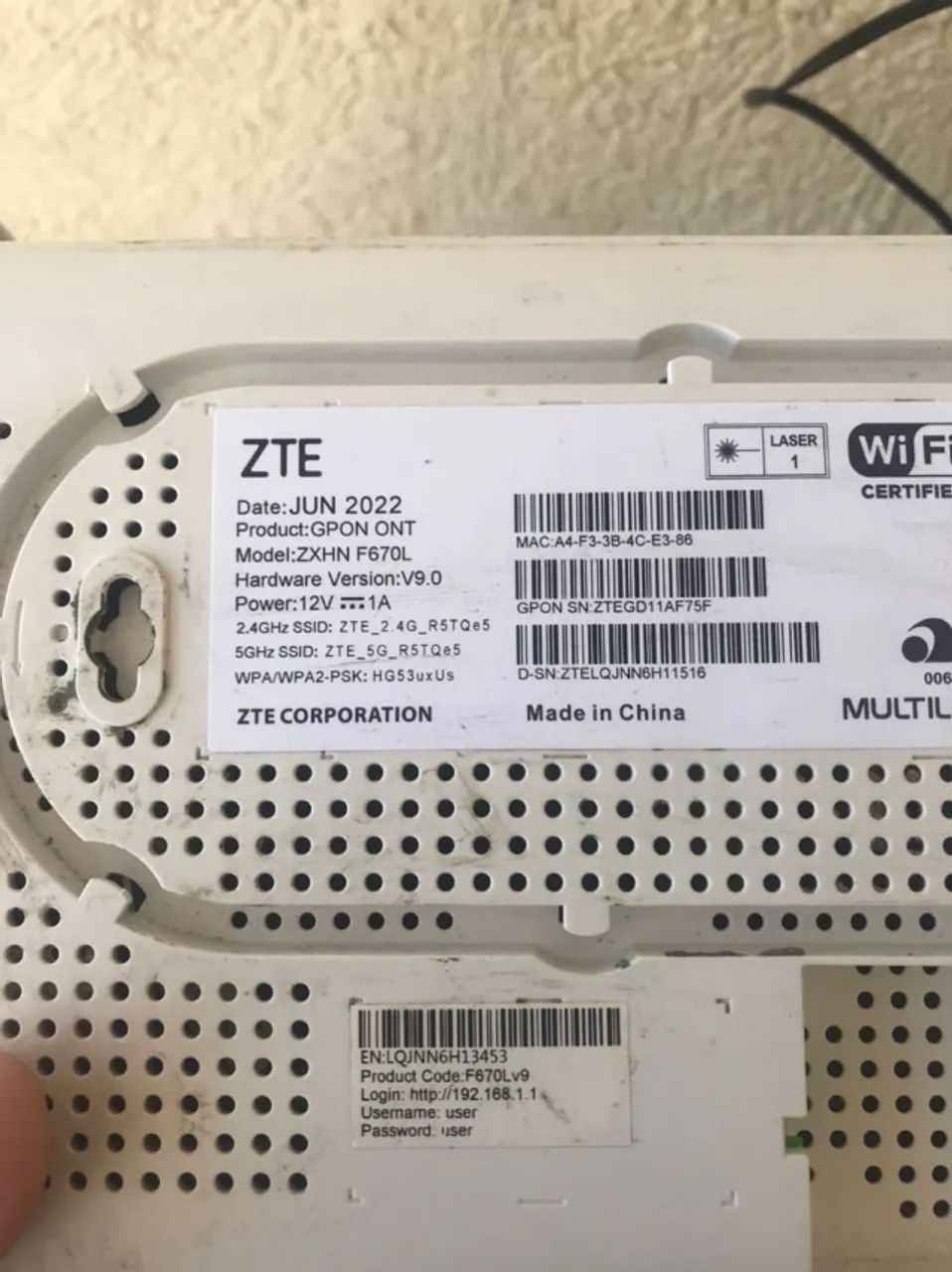 Modem Wi-fi ZTE - Foto 2