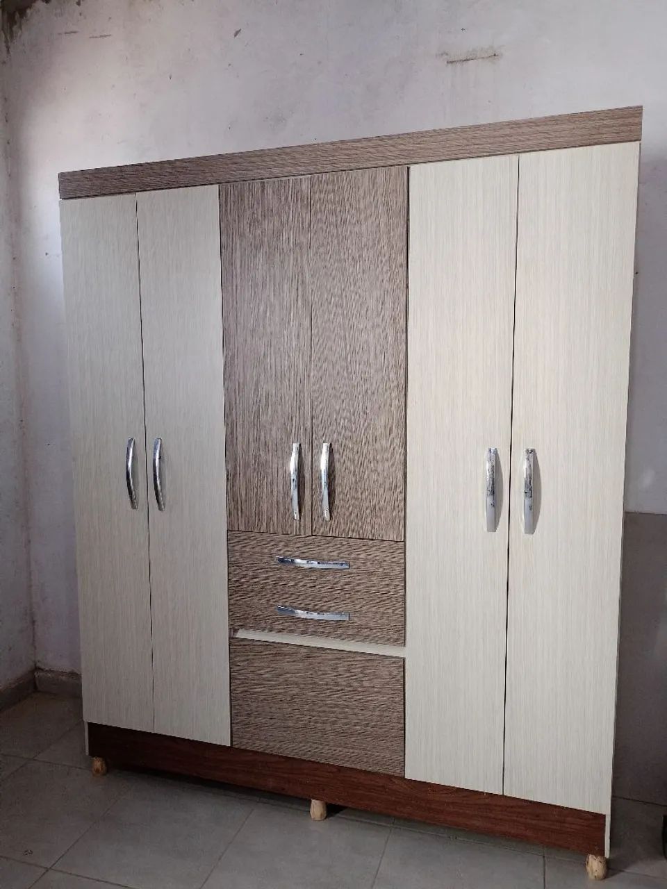 Guarda roupa usado ENTREGO E MONTO  - Foto 3