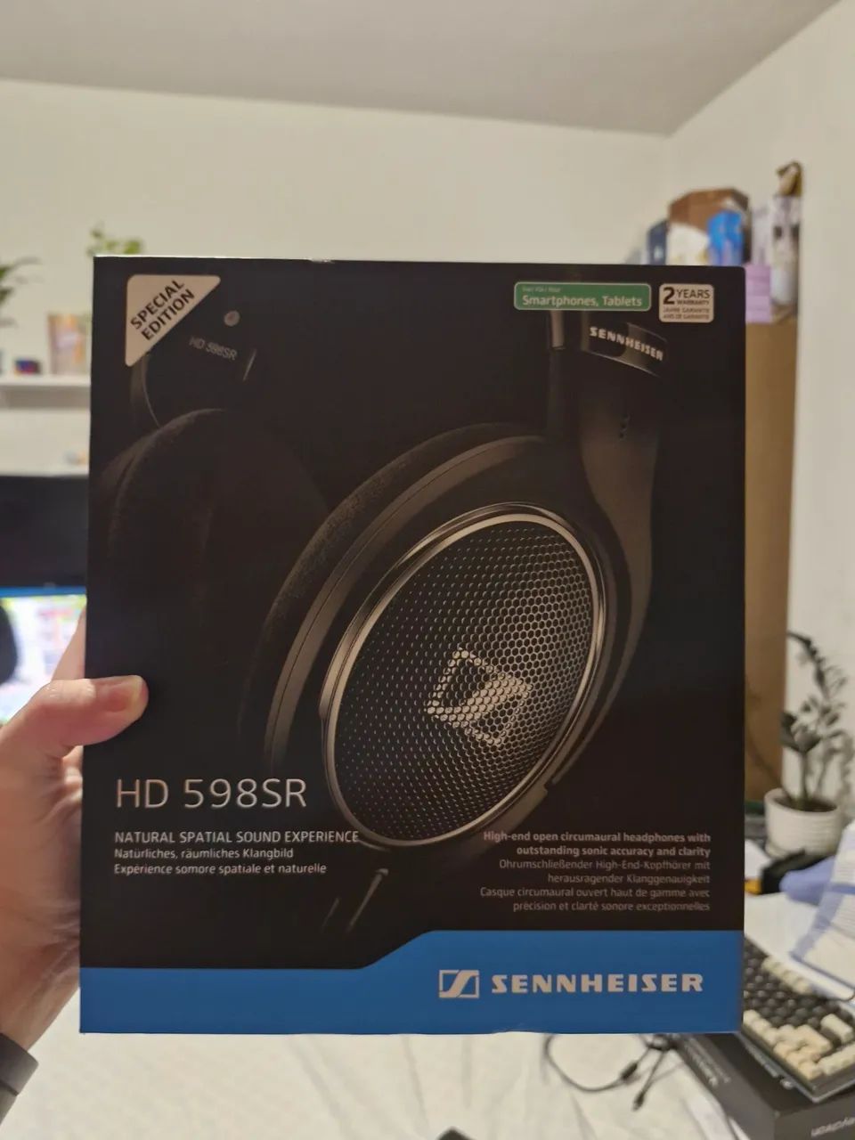 Headphone Sennheiser HD 598SR
