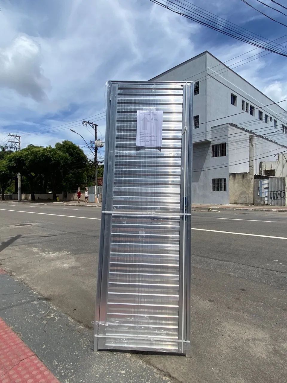 PORTA DE ALUMÍNIO 60CM 70CM 80CM - OFERTA LIMITADA  - Foto 2