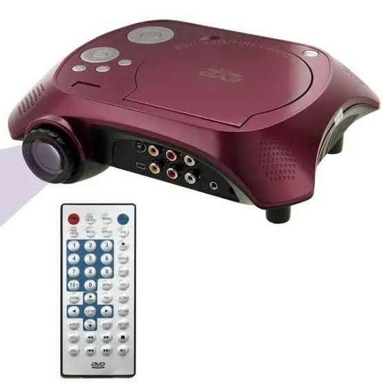 Projetor LED multimídia com leitor de DVD - Foto 4
