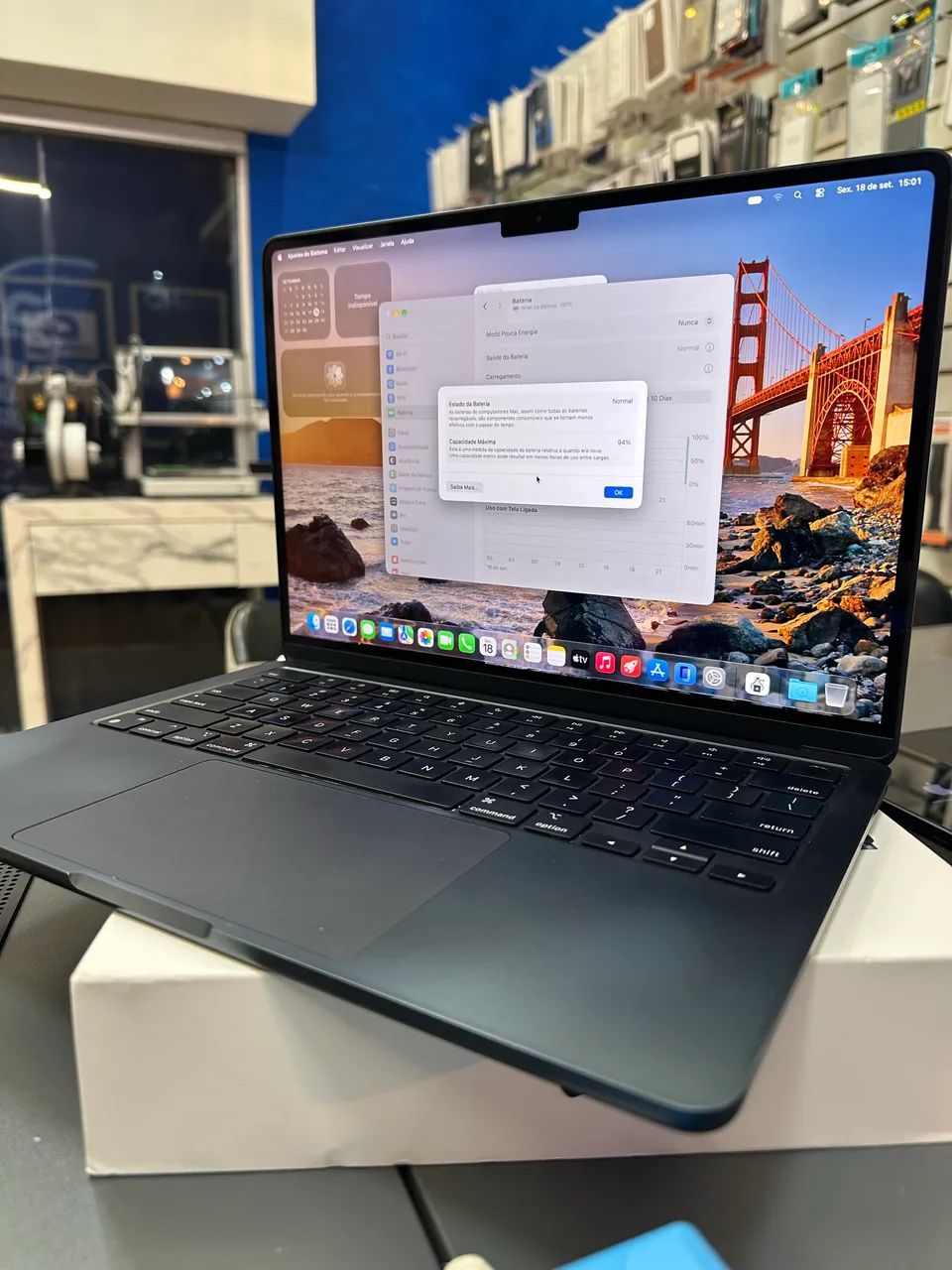 MacBook Air M2 256/8 - Seminovo C/ Garantia