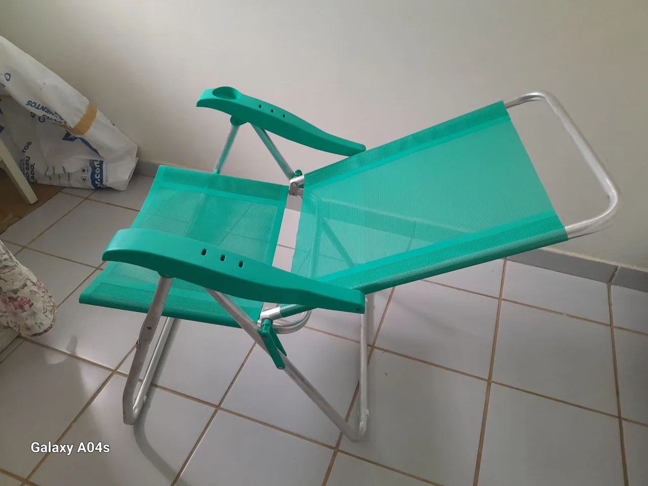 CADEIRA DE PRAIA RECLINAVEL MOR. - Foto 3