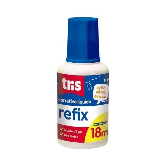 Corretivo líquido Refix - 18 ml - Caixa com 12 Unidades  - Foto 3