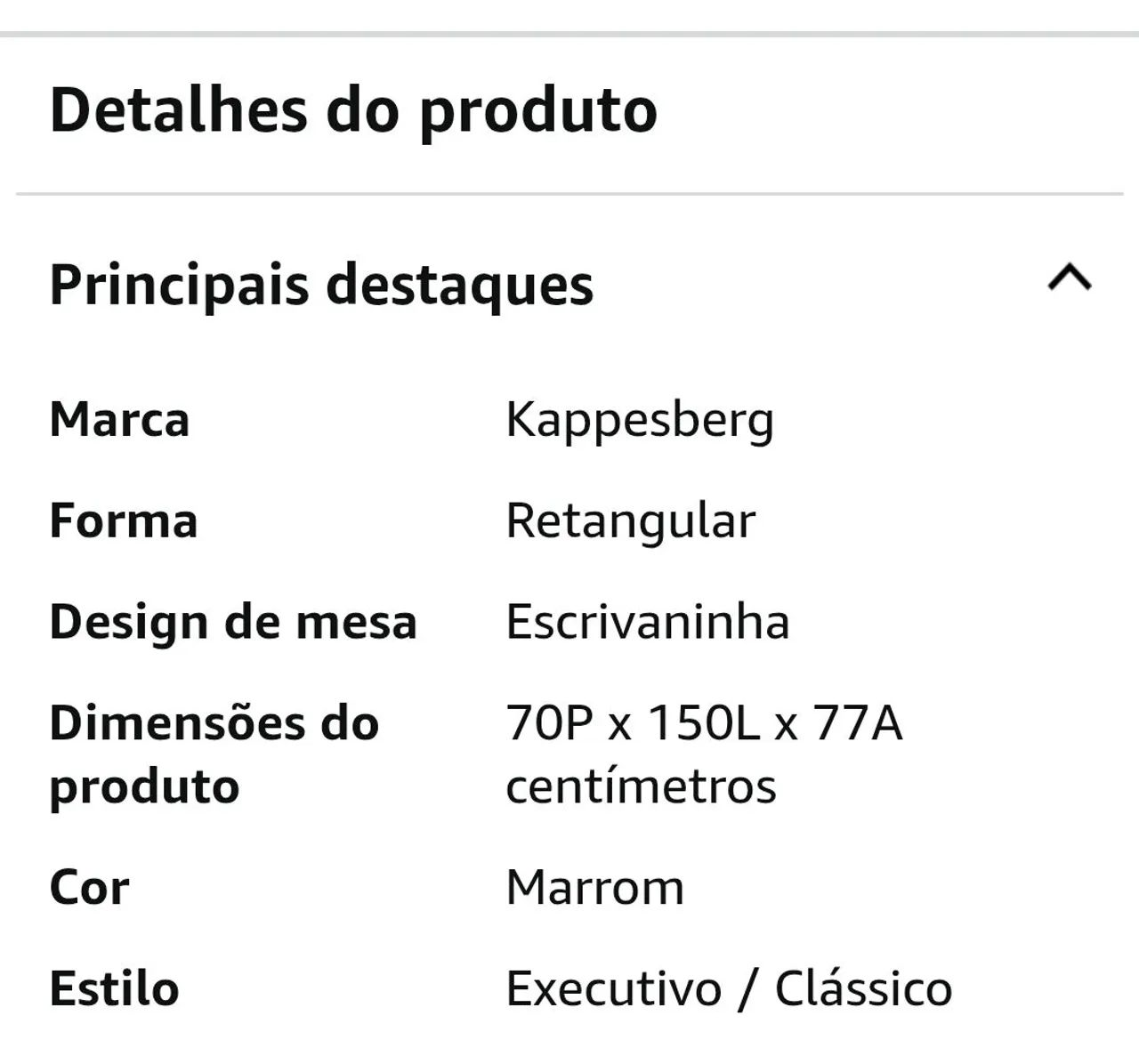 Mesa para escritório Kappesberg - Foto 5