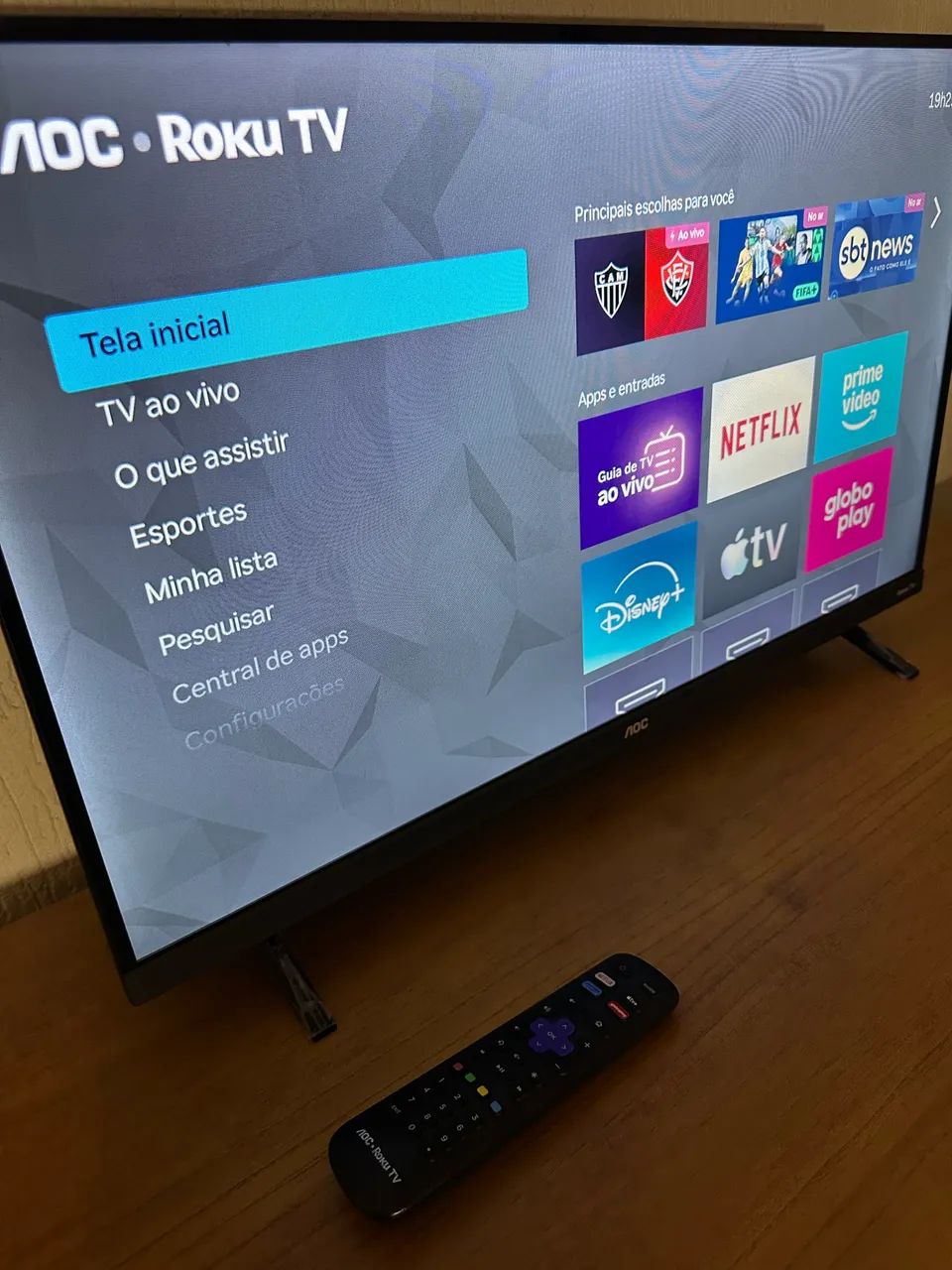 Vendo TV smart AOC 32