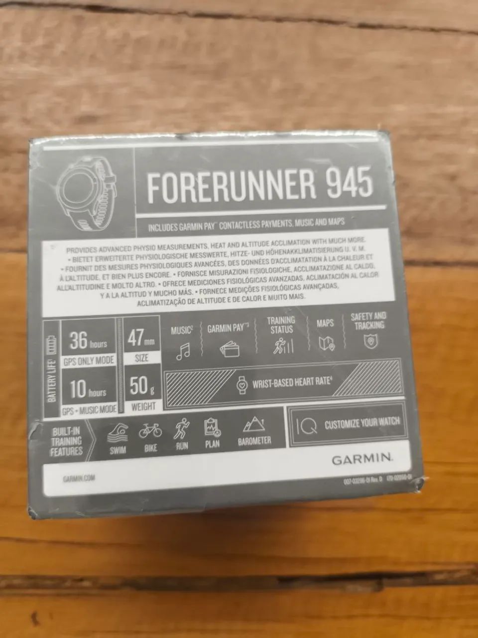 Relógio Garmin Forerunner 945 - Foto 2