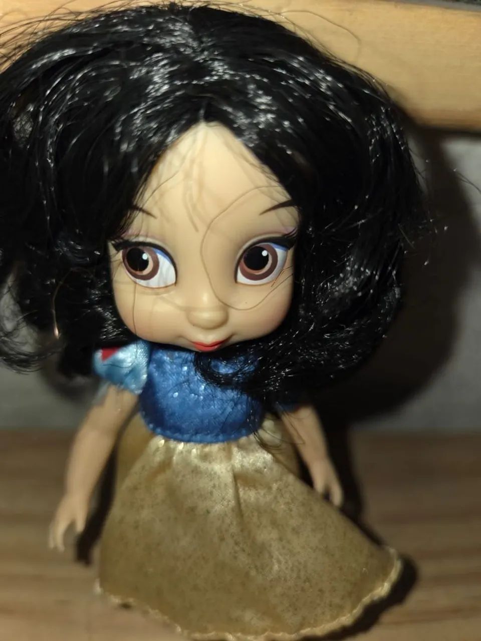Boneca Branca de Neve Mini Animators Usada  - Foto 3