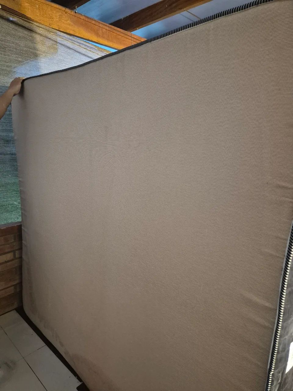 Colchão e Base - King Size - Ortobom Viscoelástico - Para Retirar - Foto 3
