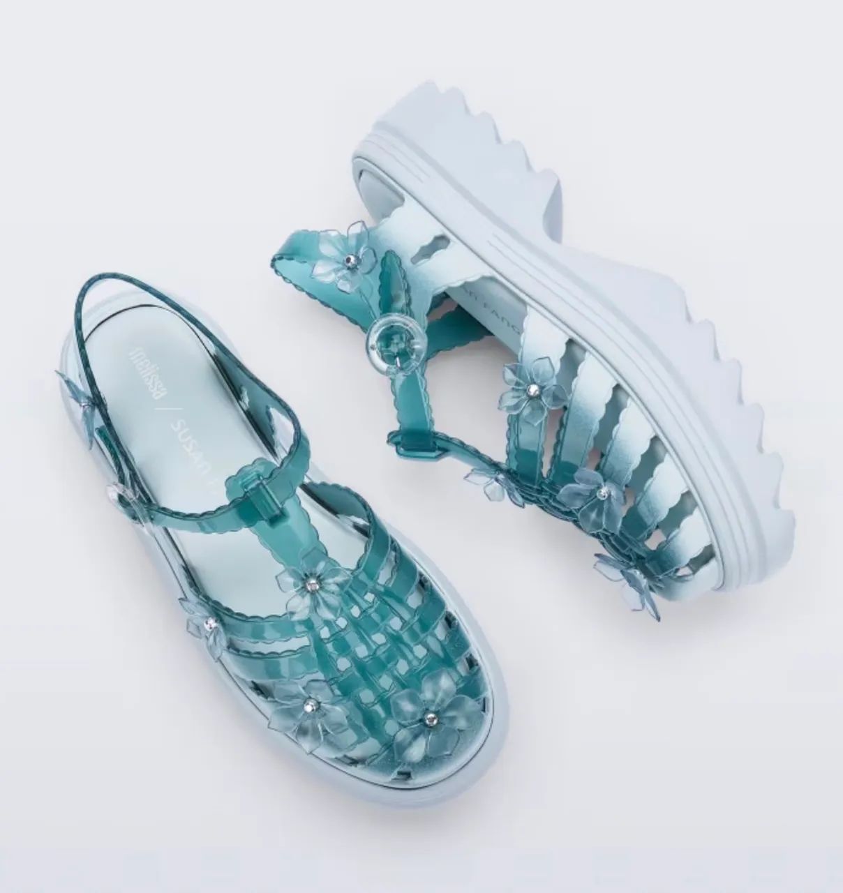 Melissa Possession Platform Sakura + Susan Fang - Calçados