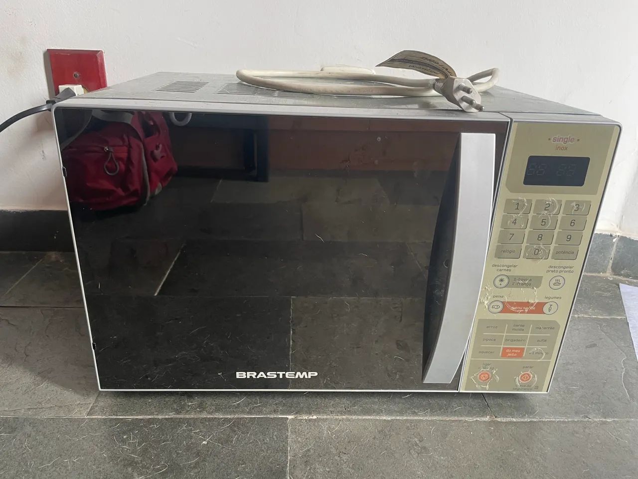 Microondas Brastemp sem funcionar