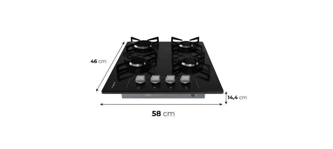 Cooktop Britânia 4 bocas - Foto 5