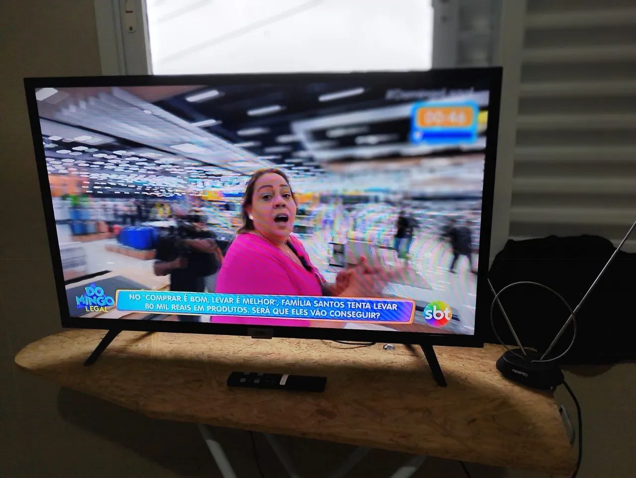 Tv TCL 32 polegadas Smart em perfeito estado , controle remoto funcionando perfeitamen - Foto 4