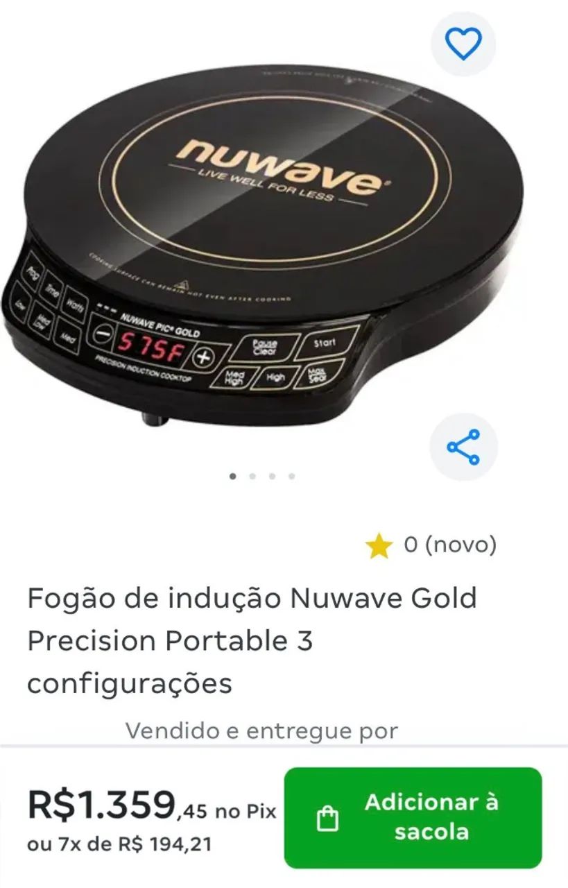 Fogão Nuwave 2 bocas - Foto 2