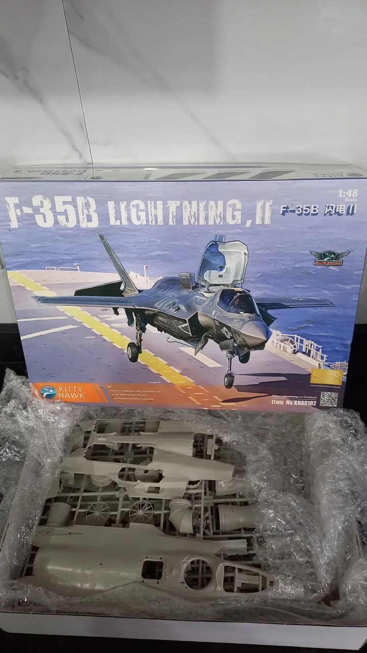 Kit plastimodelismo F 35 B escala 1:48 - Foto 2
