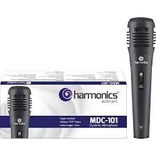 Microfone C/ Cabo 3mts Harmonics Mdc101 Dinâmico Supercardióide Preto *ENTREGA GRÁTIS* - Foto 2