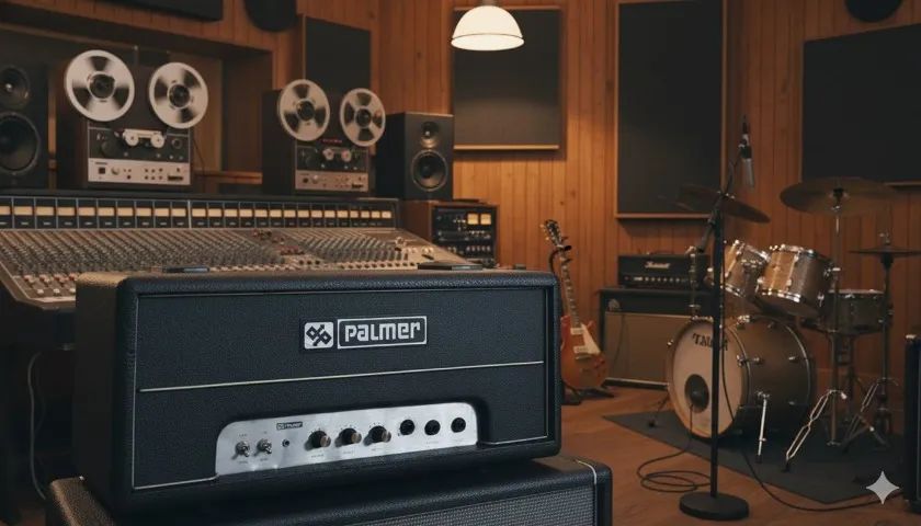 Cabeçote amplificador valvulado Palmer 80W RMS (Raríssimo
