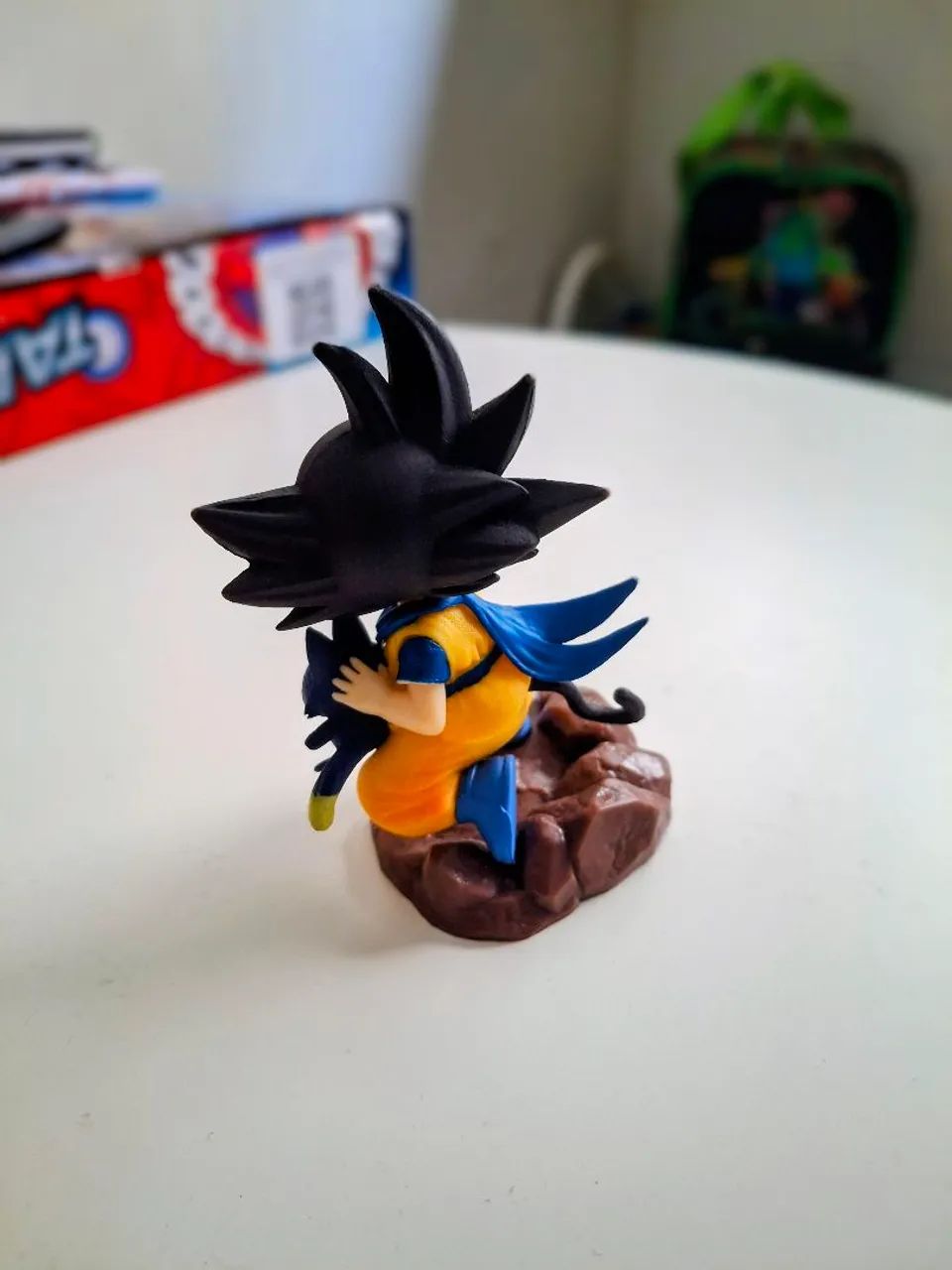 Goku Kid com Base - Action Figure Dragon Ball 10cm - Foto 2