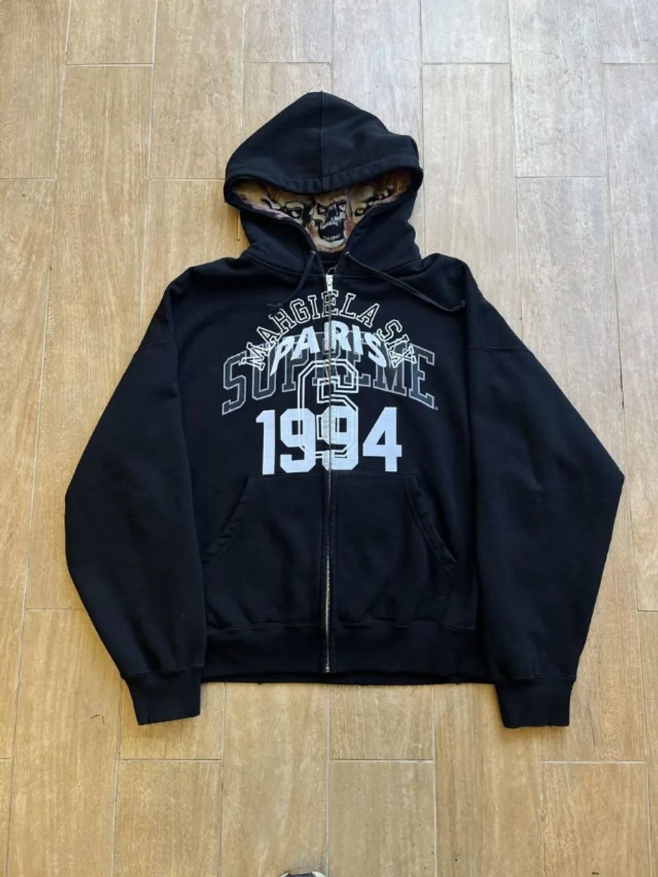 moletom supreme x maison margiela