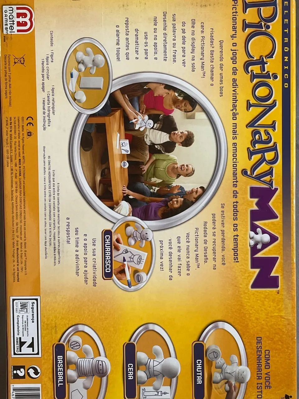 Jogo Pictionary Man - MATTEL - Foto 3