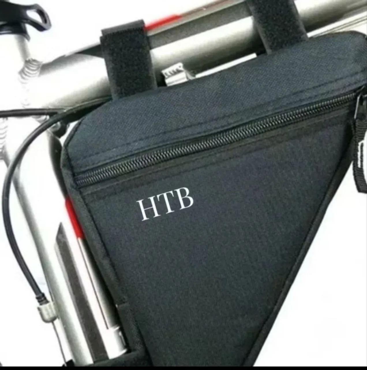 BOLSA PARA BICICLETA TRIÂNGULAR - Foto 3