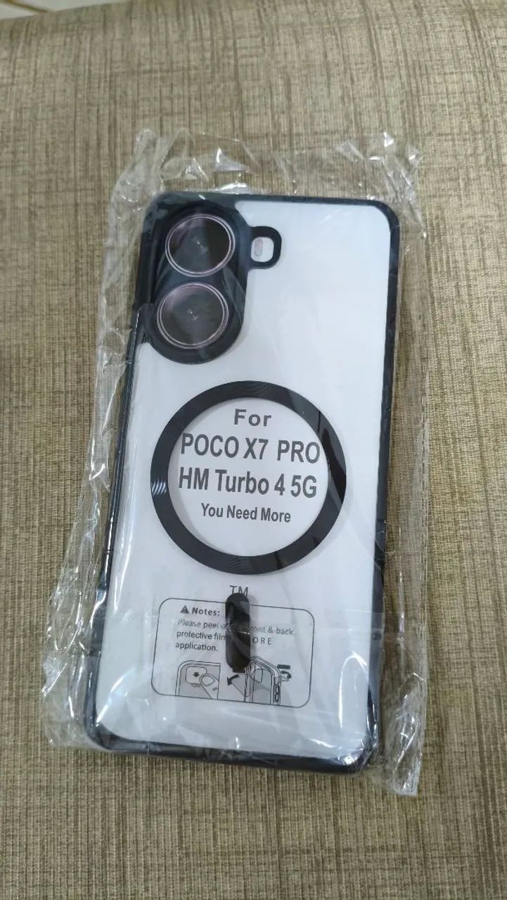 Case poco X7 pro magnética 