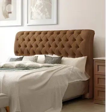 Cabeceira Turim Solteiro Marrom