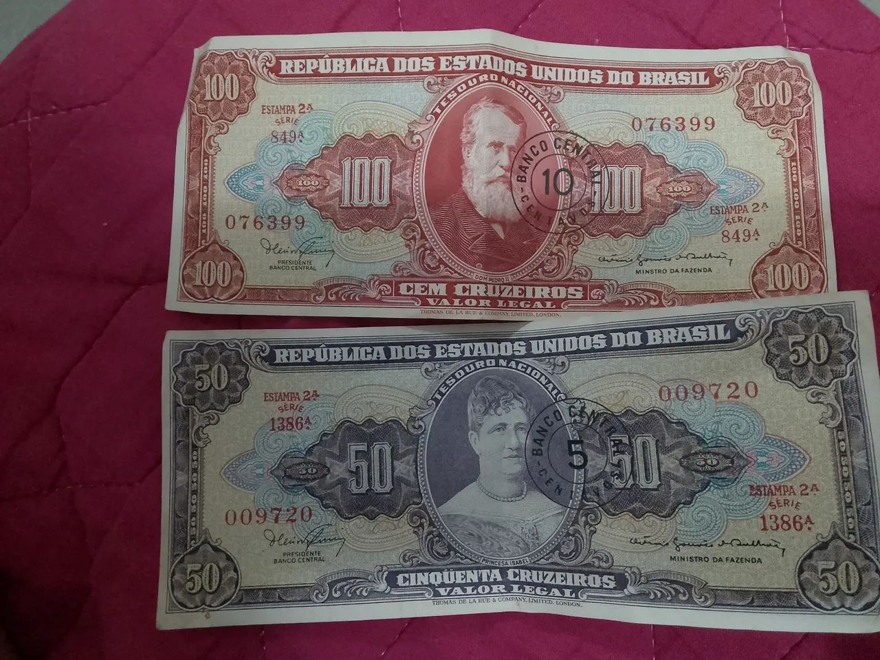 Cédulas Antigas 