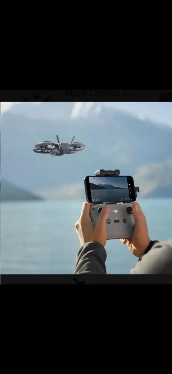 Vendo Drone Dji Neo 2 Fly More Combo Controle Sem Tela 