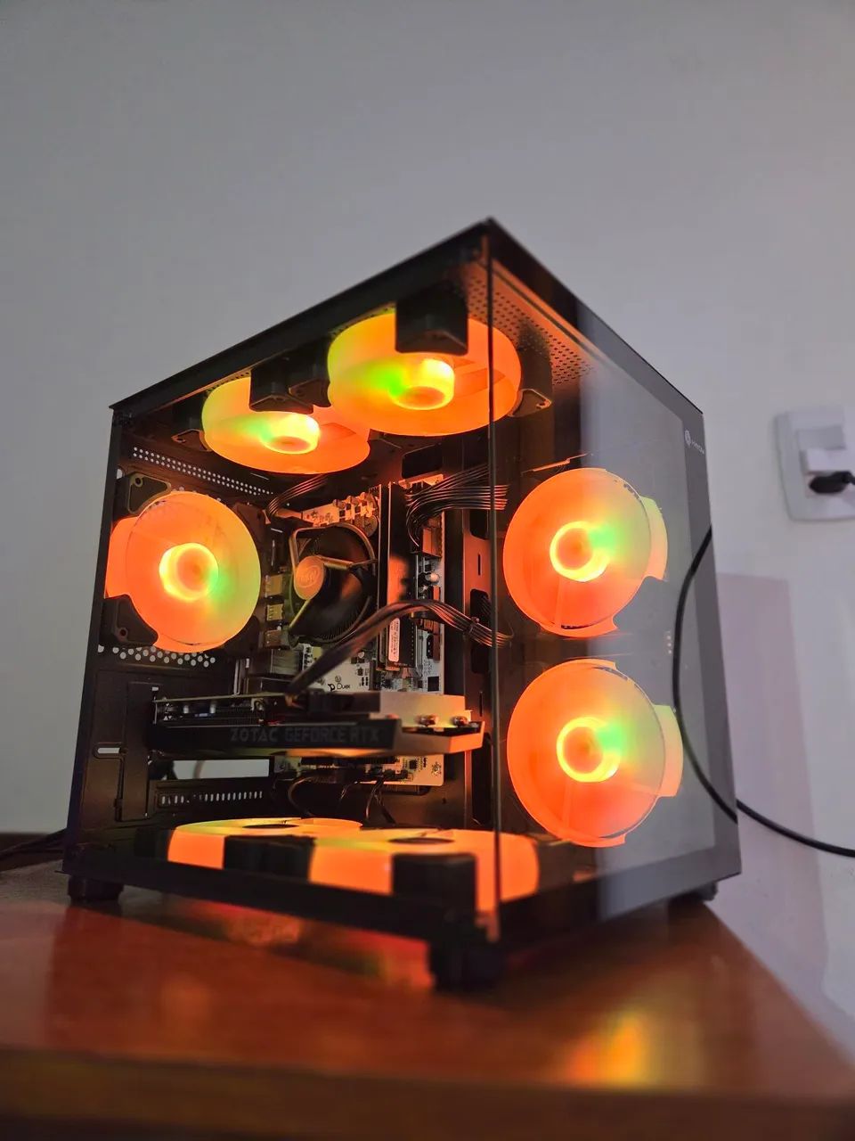 PC gamer com i3 10 Ger! RTX 3060 16gb ram e SSD! - Foto 2