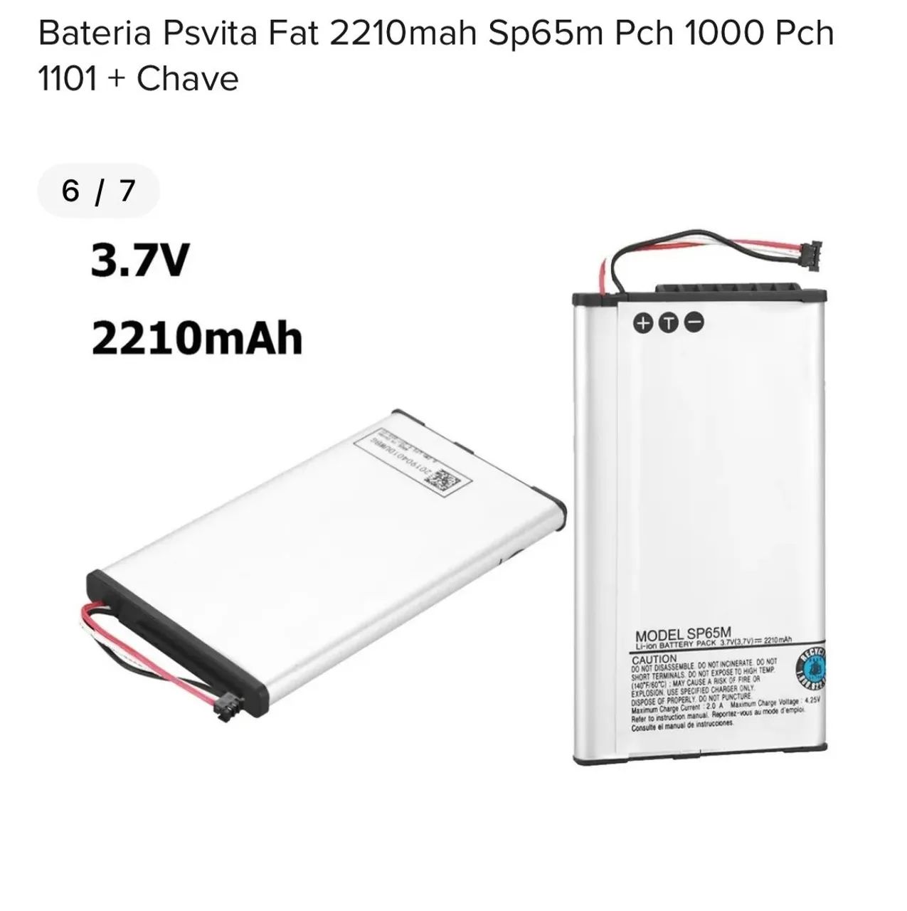 Bateria Psvita FAT  - Foto 3