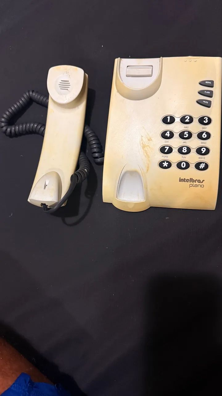 Telefone fixo Intelbras Pleno vintage/retrô - Foto 3