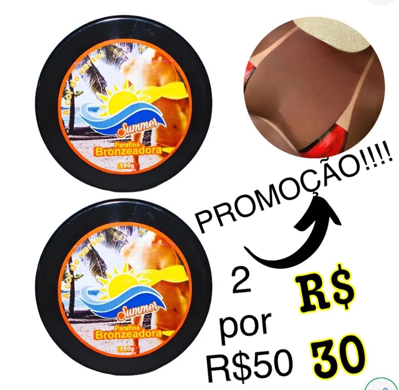 Parafina Bronzeadora 