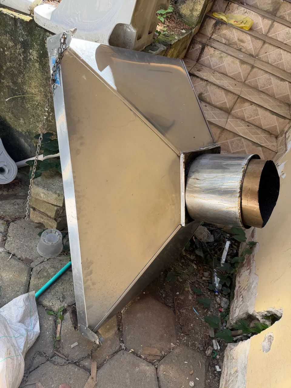 Coifa (exaustor)de inox 60x100