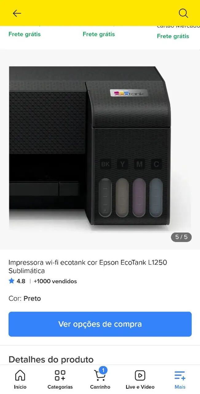 Impressora Sublimática Epson  - Foto 2