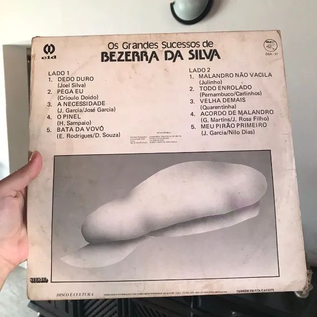 Lp vinil - os grandes sucessos de bezerra da silva - Foto 3