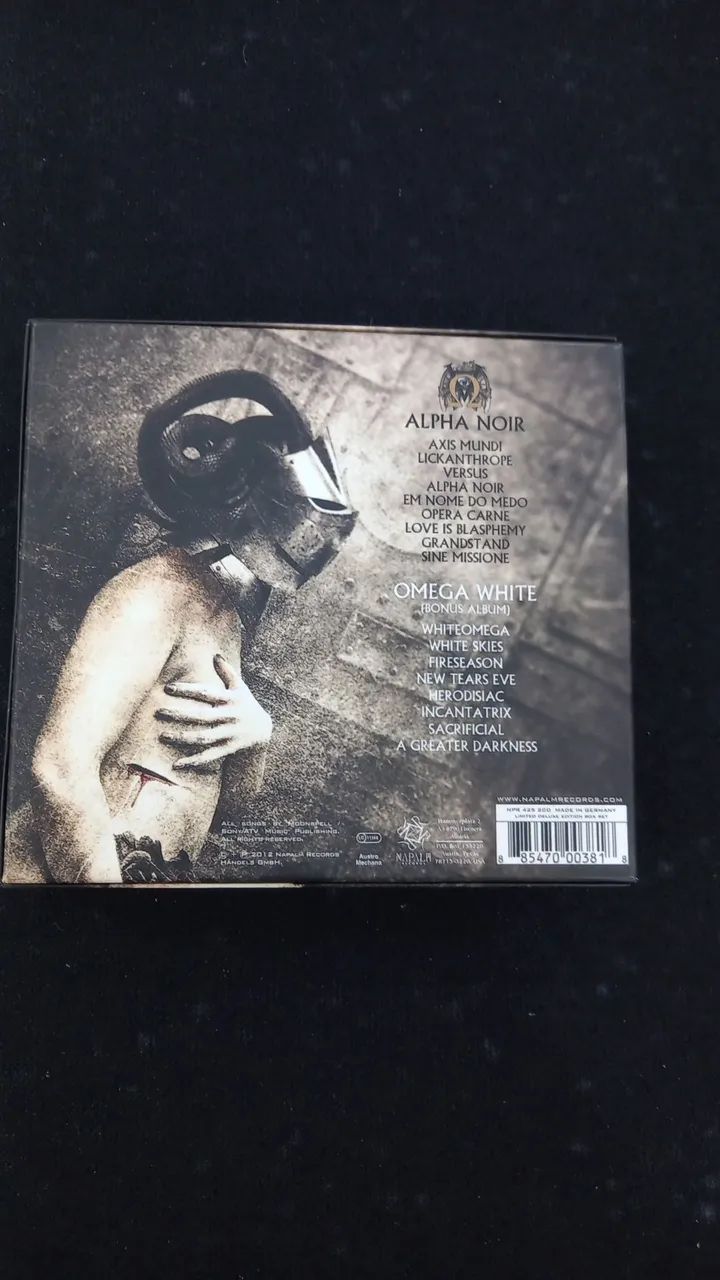Cd moonspell alpha noir e omega white  - Foto 2