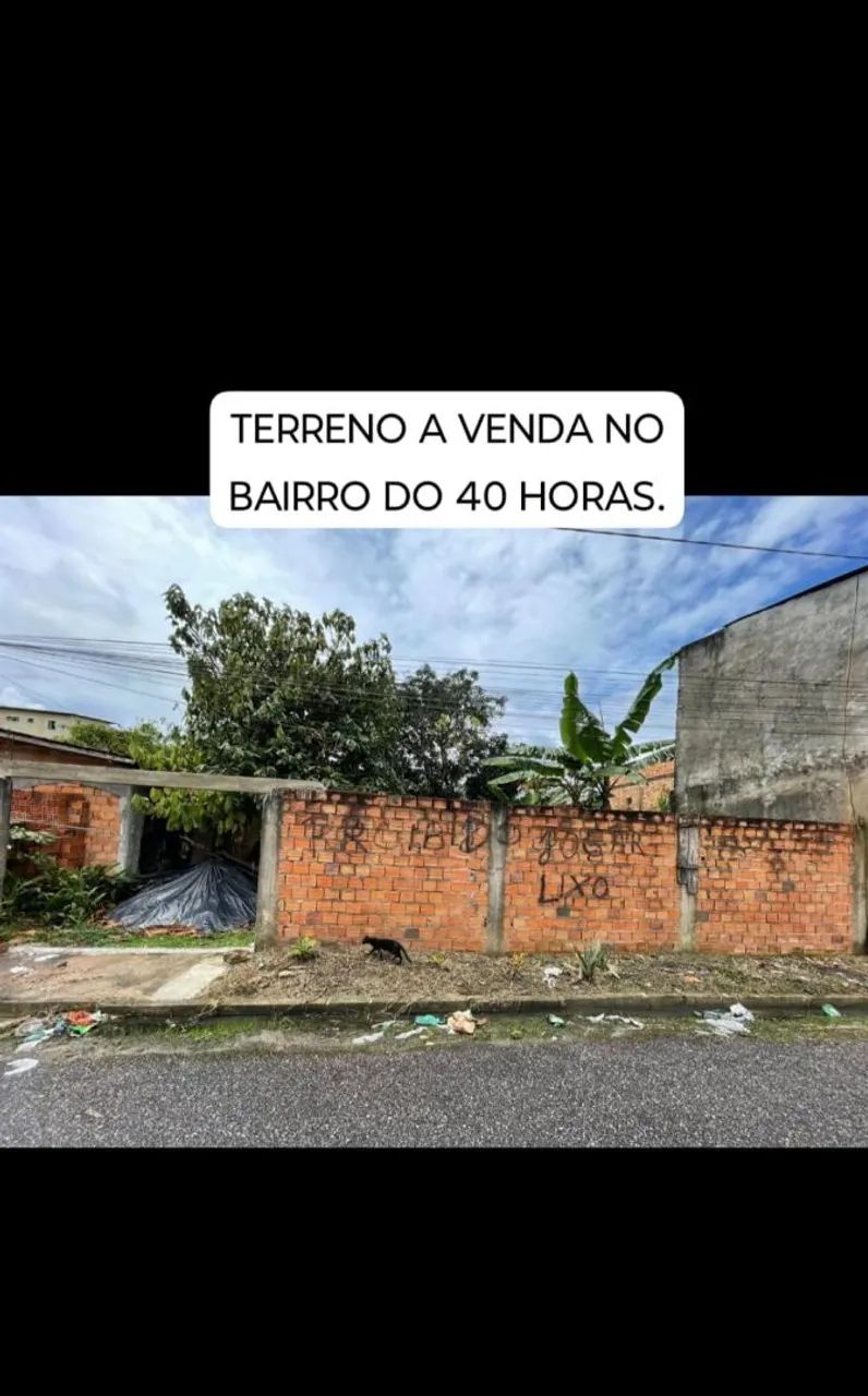 Terreno no Bairro do 40 horas