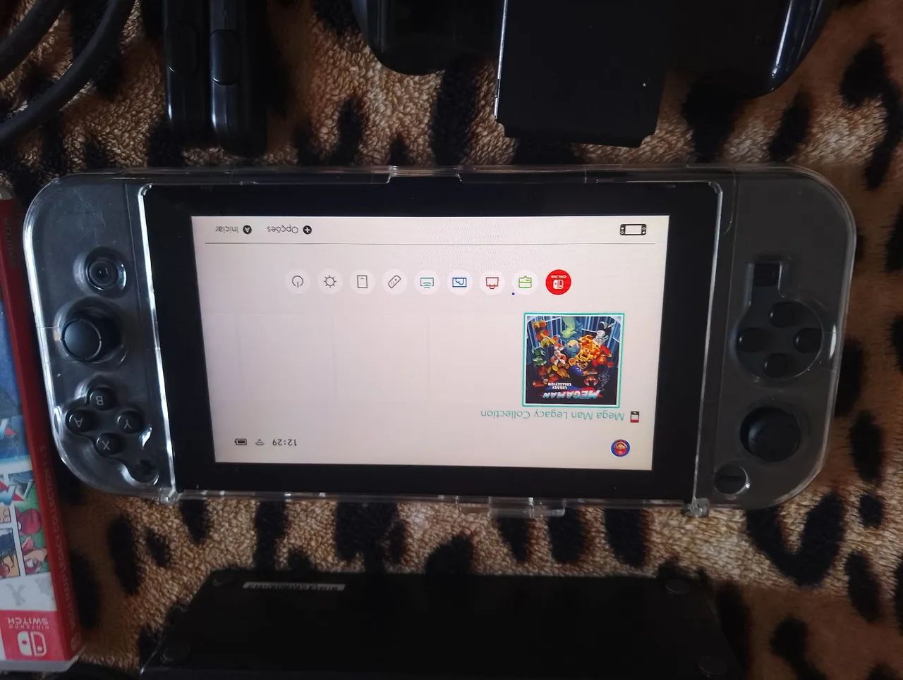Nintendo Switch V1 com jogo físico tudo original - Consoles de